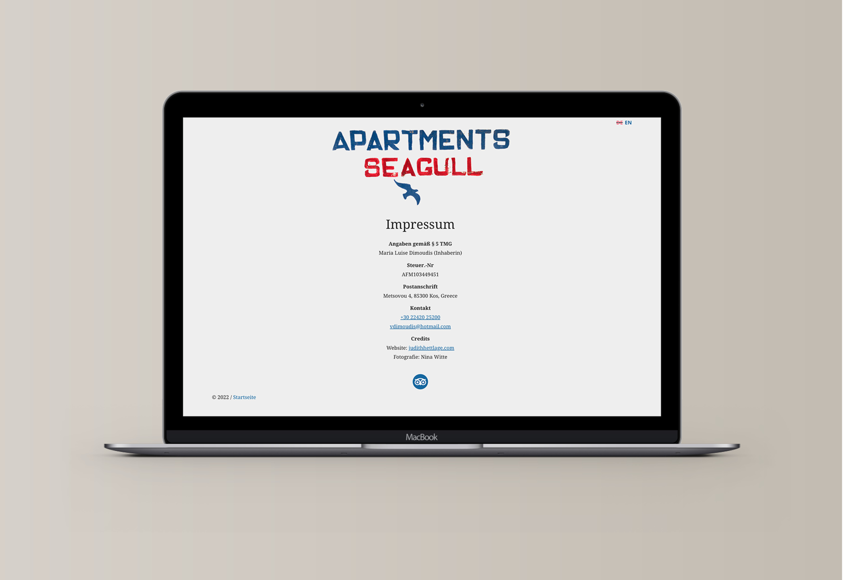 Seagull-kos Imprint MacBook Mockup