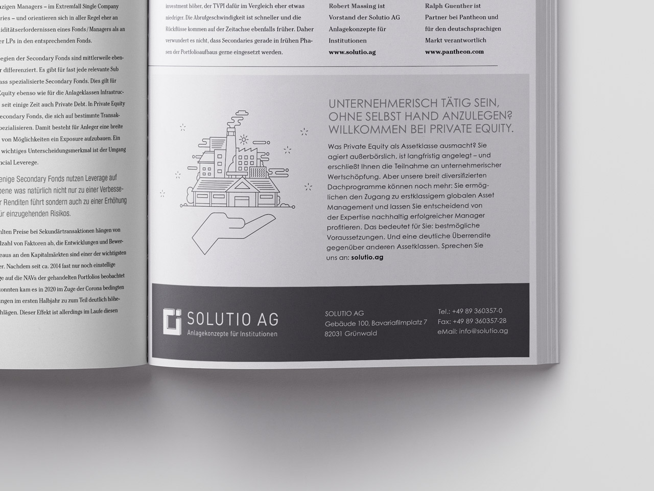 Anzeige Private Dept