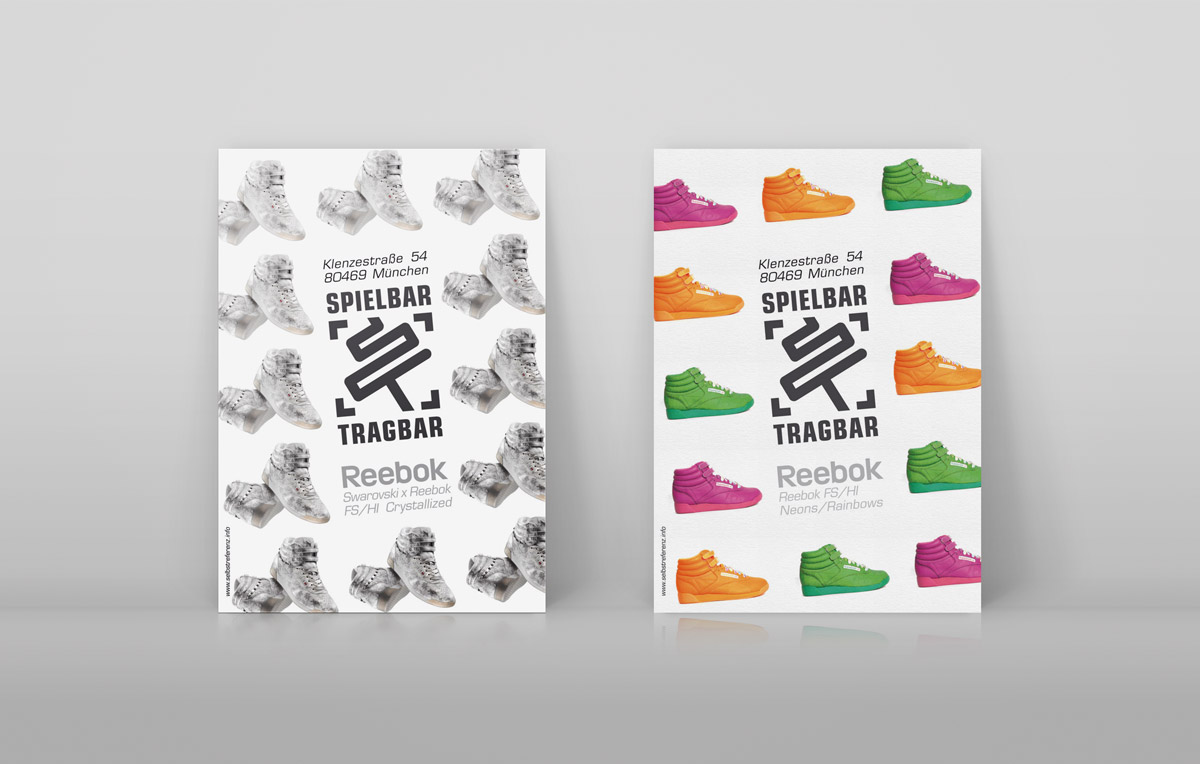Spielbar Tragbar Rebock Sneaker Flyer