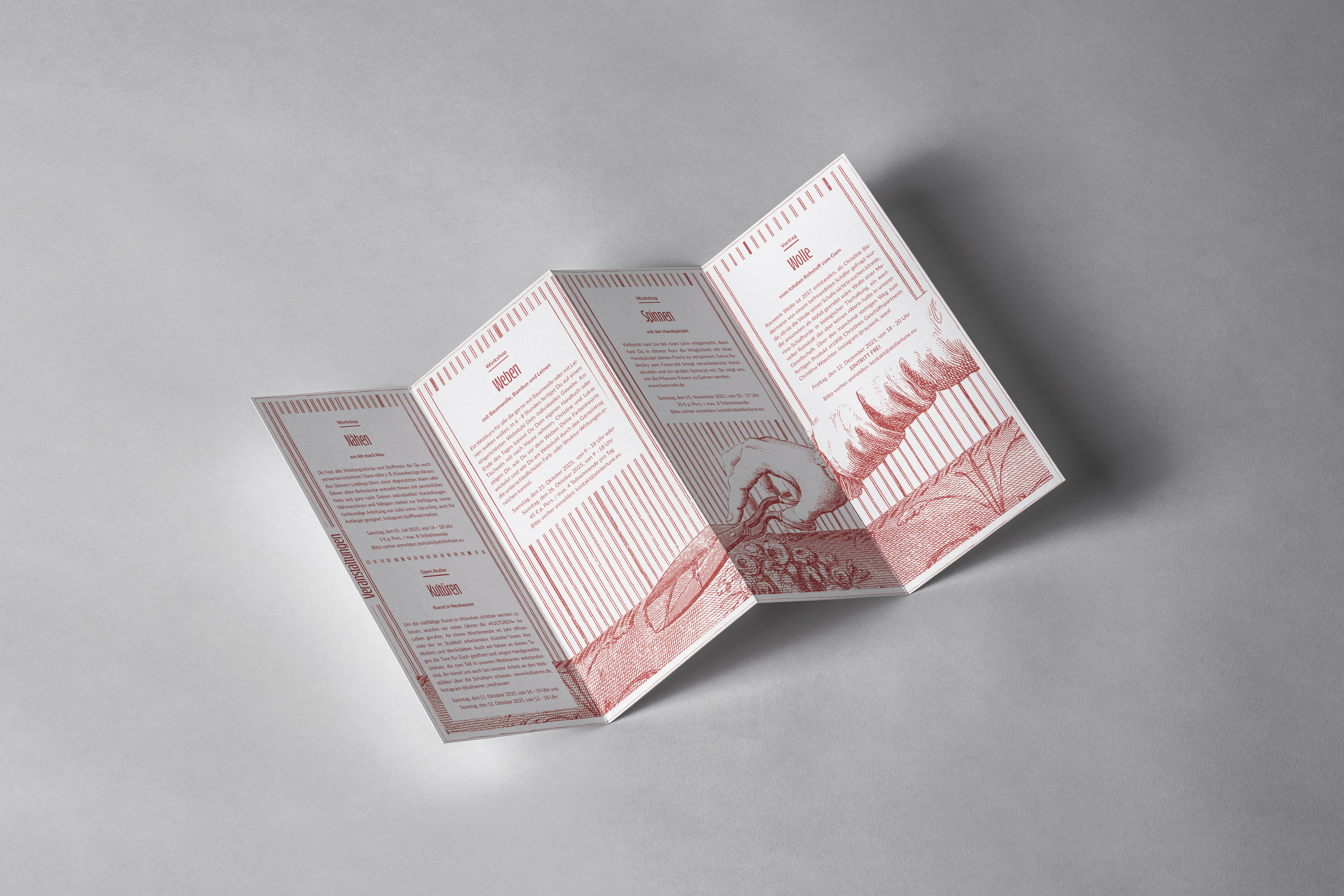 Quad Fold Flyer 2 Insde Atelier Lune