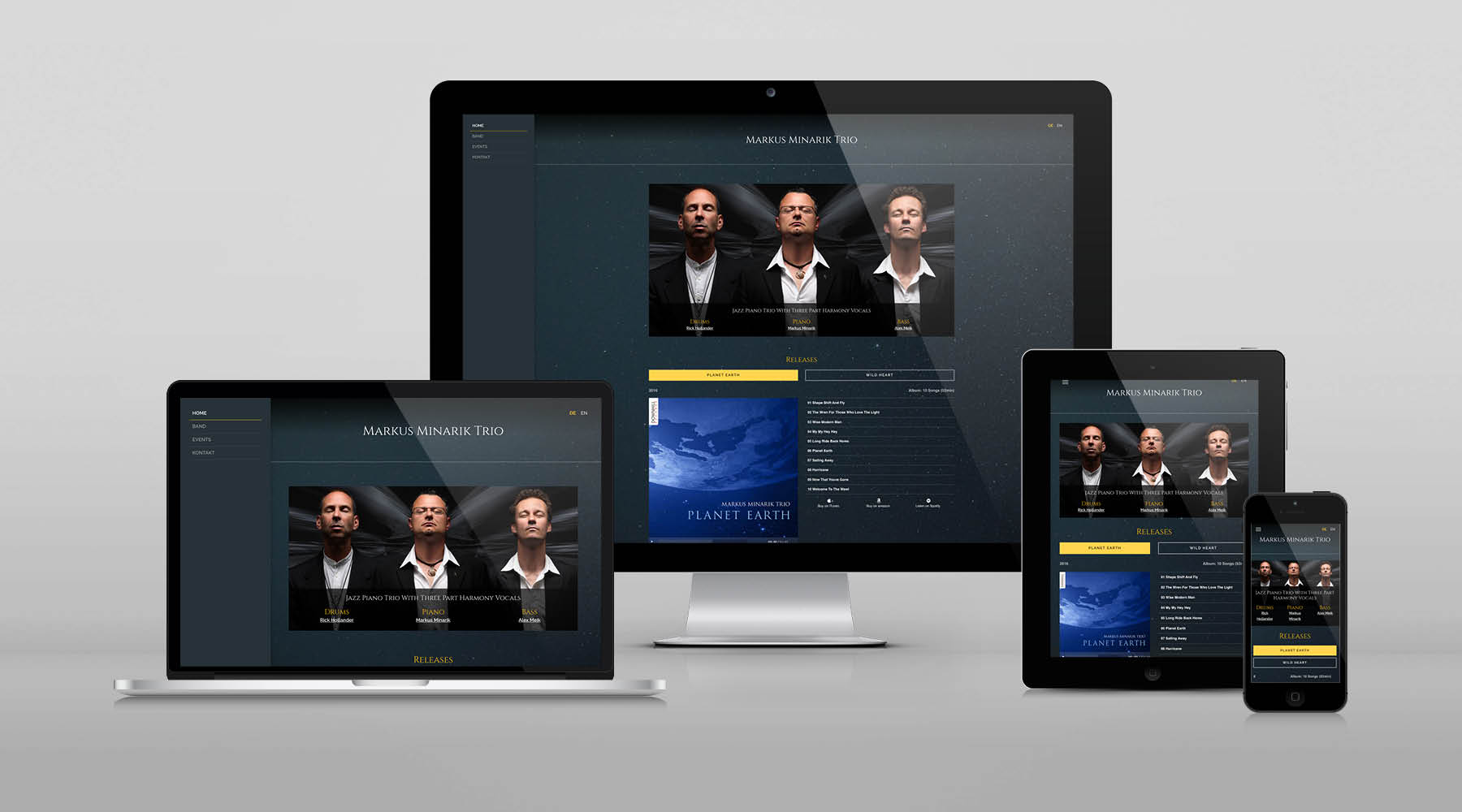 Website Trio Minarik