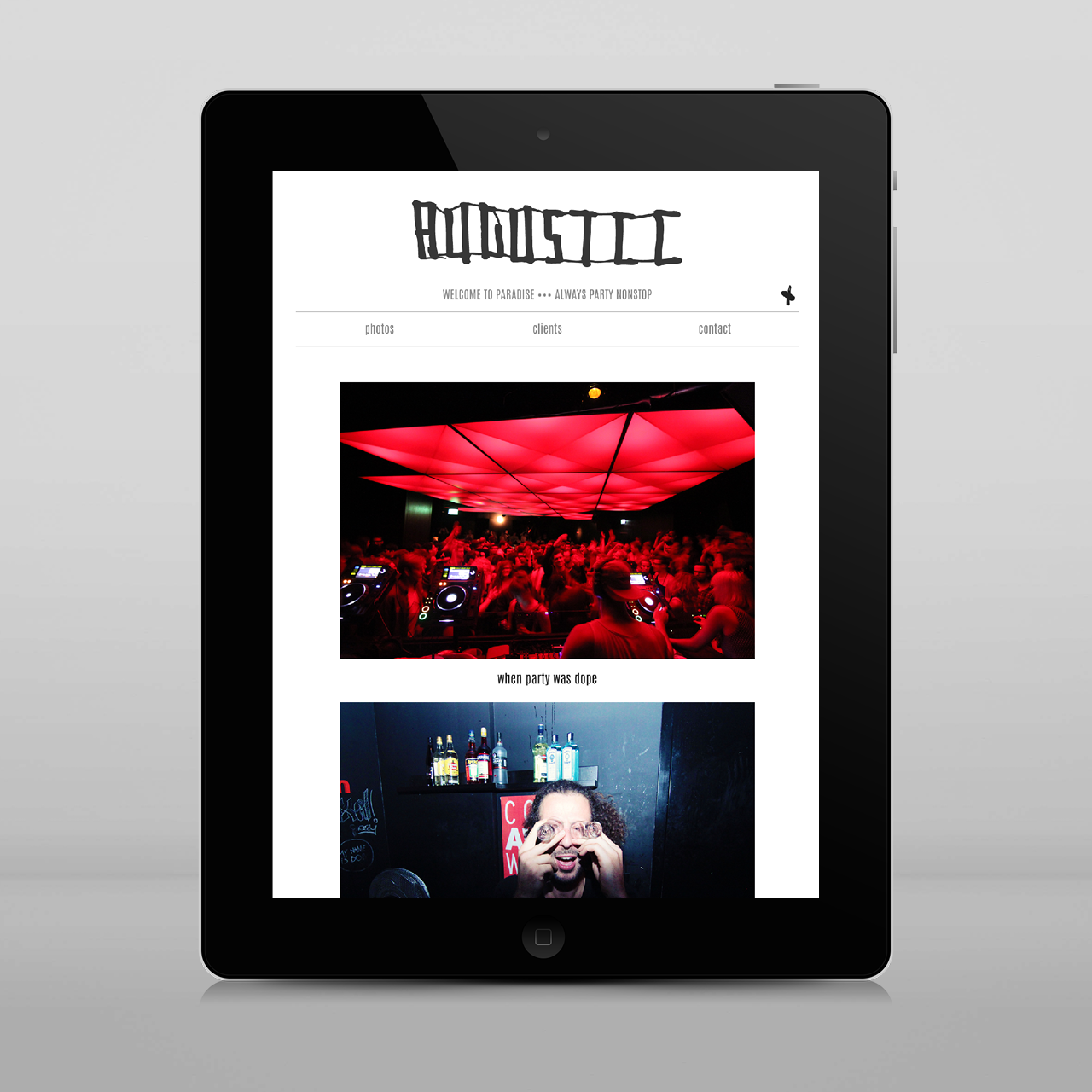 August CC website tablet