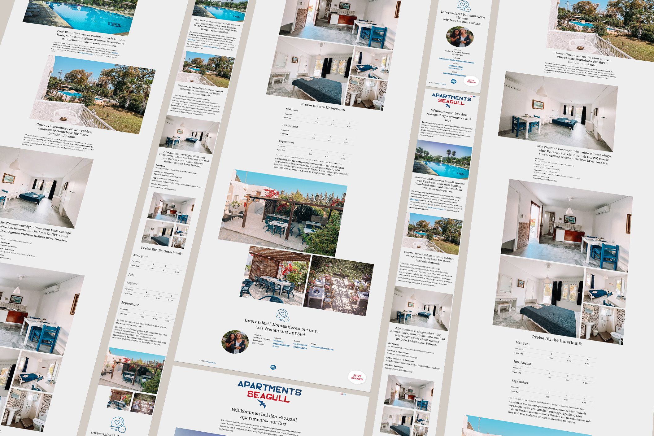 Seagull Website Desktop and mobile